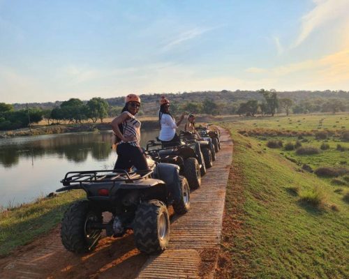 Group of women quad biking biking in polokwane